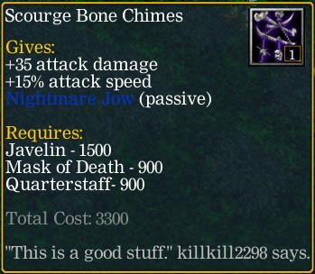 Scourge Bone Chimes